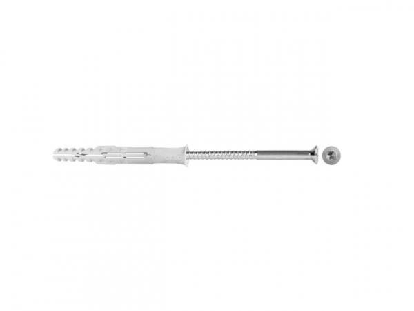 Multifunktionsrahmendübel MFR SB 10-115 TX, Senkbund, Senkkopfschraube, galv. a.50 Stk.Celo