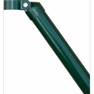 Zaunstrebe komplett mit Kappe 40x1750mm, vz, grün