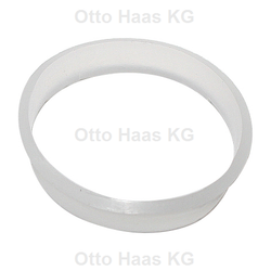 HAAS Keildichtungen 39 x 44 x 8 mm, 1 1/2", Kunststoff transparent