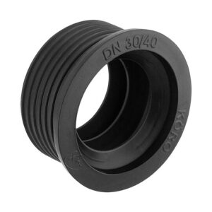 Gummimanschette aus EPDM für Abflussrohr - Nennweite 30/40 mm - für Anschluss DN 32 (1 1/4'')