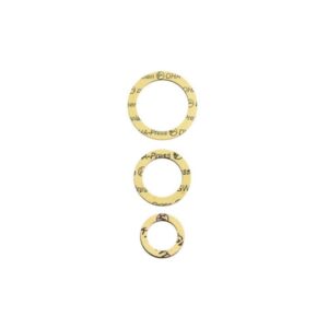 Verschraubungsdichtung 8834 gelb, 27x38x1,8mm, 3/4"