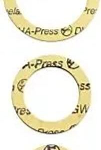 Verschraubungsdichtung 8837 gelb, 46x62x1,8mm, 1 1/2"