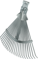 TRIUSO 1016, Fächerbesen 22 Zinken 30-480 mm verzinkt, stabile A