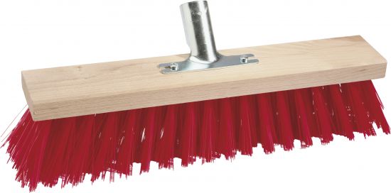 Straßenbesen mit Stielhalter, Besen