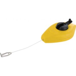 Schlagschnurgerät leichte Kunststoff-Ausführung, ohne Hebelübersetzung, mit Schnurführung, Kurbel un