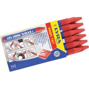 Förster- und Signierkreide 12 Stk. Rot