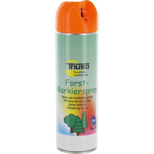 Forst-Markierungsspray leucht- orange, 500ml, KWF geprüft - Gefahrgut Triuso