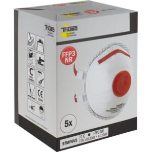 STMF6/1730 FFP3, Komfort-Feinstaubmaske SB-Box, 5 Stück, FFP3TDBKON