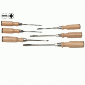 Schraubendreher Satz Holzgriff
