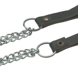 Triuso Hammerkette, 2 Lederschlaufen, Kette extra reißfest, Premium