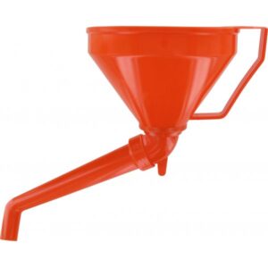 Trichter mit Sieb abgewinkelt