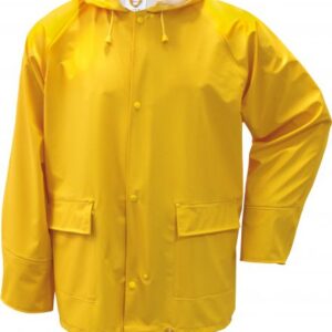 PU-Stretch-Regen-Jacke 3XL