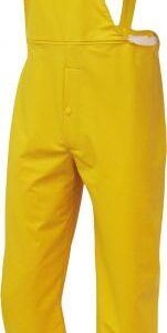 PU-Stretch-Regen-Latzhose, gelb 3XL