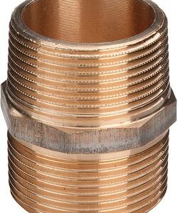 Doppelnippel, Rotguss m. Aussengewinde, 11/4" Nr.3280