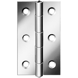 Scharnier schmal 80x41mm hell verzinkt