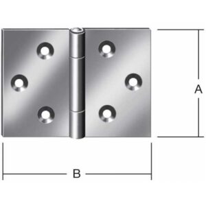 Scharnier breit 50 x 75 mm