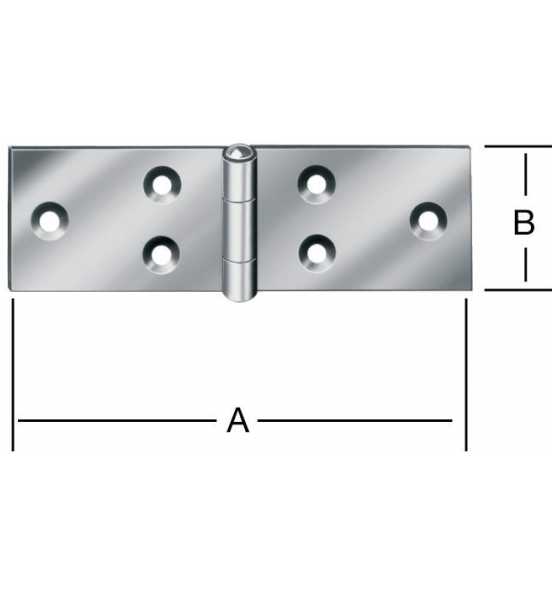 Tischband 120 x 33 mm verzinkt