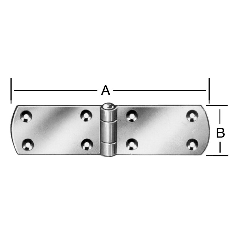 Französisches Kistenband 300x38mm hell verzinkt