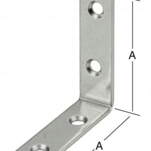 Stuhlwinkel 40 x 15 mm Edelstahl V2A