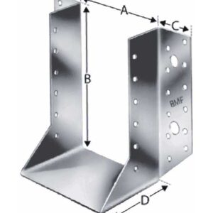 Balkenschuh BSN 59x69 feuerverzinkt