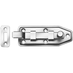 Fensterriegel gekröpft 80x30mm hell verzinkt