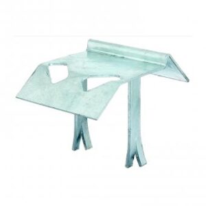 Alberts Auflaufstütze, mit angeschw.Mauerk., feuerverzinkt, 125