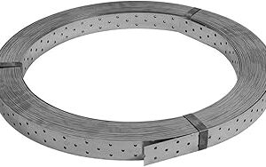 Windrispenband Rispenband Flachverbinder 50 Meter 40 mm feuerverzinkt mit CE (50 Meter)