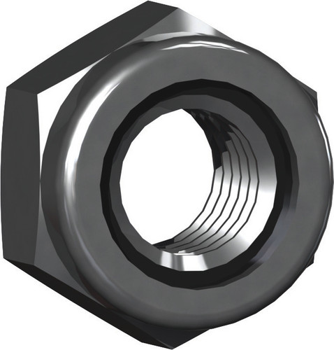 Sicherungsmutter DIN 985 , M 10 mm, Edelstahl A2, gebeizt, passiviert, 1 Stk.