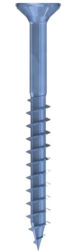 Q200 plus Spanplattenschraube, Flachsenkkopf, 5,0 x 120 mm, Teilgewinde (L1), TX 25, Stahl, verzinkt