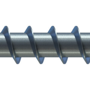 HBS Tellerkopf Holzbauschraube, Tellerkopf, 6,0 x 40 mm, Vollgewinde, TX 30, Stahl, verzinkt, blau p