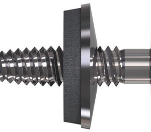 RP-T2 Stoßverbindungsschraube, Sechskantkopf mit angepresster Scheibe, 4,5 x 22 mm, Vollgewinde, SW