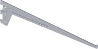 Träger 1-reihig 3 Haken, L 600 mm, weiß