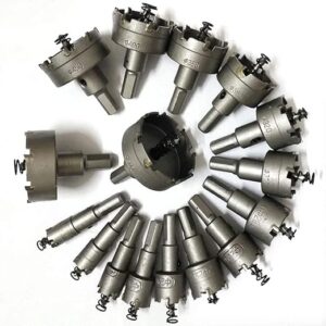 Lochsäge 1 Stück Hartmetall Lochsäge 75 mm TCT Lochsäge Hartmetall Bit Edelstahl Hartmetall Bit Meta