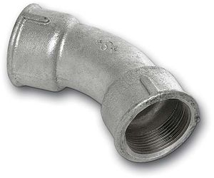 Bogen, verzinkt, 45 m. Innengewinde, 1" Nr.41