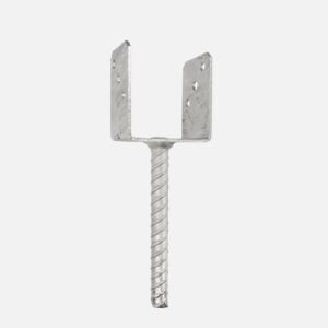 Pfostenträger Verz. U-Form 111mm