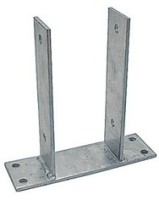 Pfostenträger zum aufschrauben 121mm