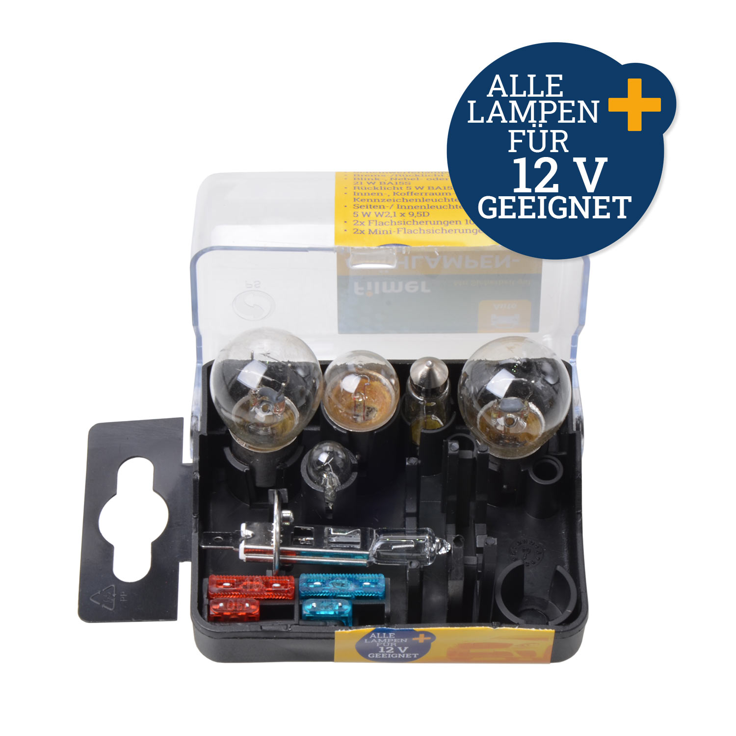 Glühlampen-Ersatzkasten H1 10teilig