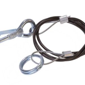 Abreißseil mit Haken und Ringen