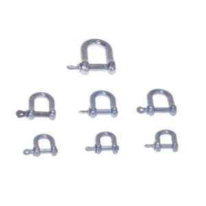 Schäkel Set verschiedene Größen für Anhänger Deichsel Bordwand