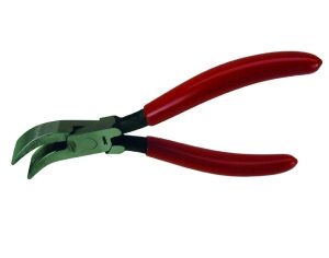 Falz-Zange gebogen 45° L mm 185  B mm 20 B/Maul mm20