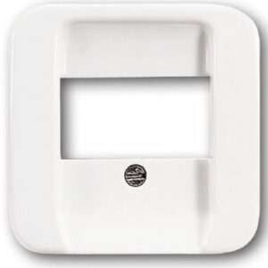 Busch-Jaeger 2539-214 Reflex Si Zentralscheibe für TAE, USB, VGA, HDMI und Lautsprecher alpinweiss