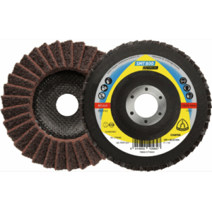 SMT 800 Schleifmopteller Vlies, 125 x 22,23 mm Coarse Korund gewölbt 1Stk.