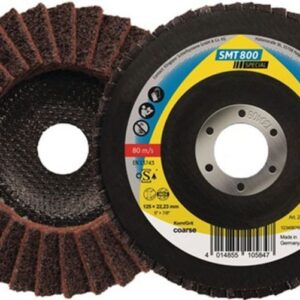 KLINGSPOR Fächerscheibe (Ø 125 mm Körnung medium konisch / INOX Normalkorund 1Stk.