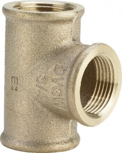 T-Stueck, Rotguss m. Innengewinde, 3/4" Nr.3130