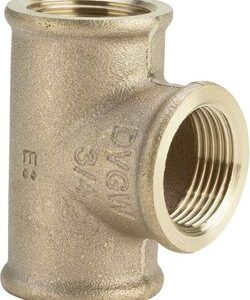 T-Stueck, Rotguss m. Innengewinde, 1/4"