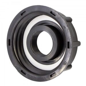 VARIOSAN IBC Adapter Kappe 14504, S60x6, 3/4" Innengewinde, Kunststoff, schwarz