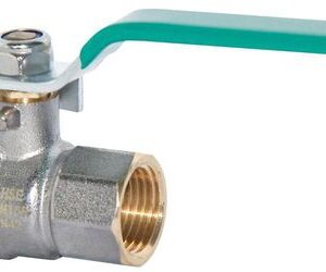 TAKE Trinkwasser-Kugelhahn 1/2" IG/IG, MS vc, m Hebel, PN 42/35