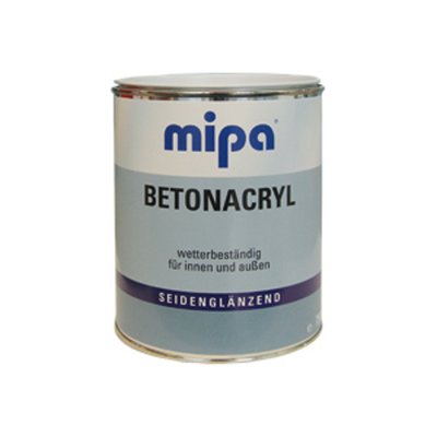 MIPA Betonacryl, Betonfarbe, Flüssigkunststoff RAL7001 silbergrau 2,5Ltr.