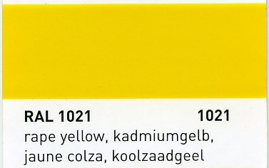 Mipalux HS Buntlack seidenmatt RAL 1021 rapsgelb 375 ml