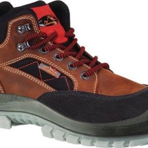 Sicherheitsstiefel Sherpa Gr.46 braun/rot S3 EN20345 Leder REMISBERG